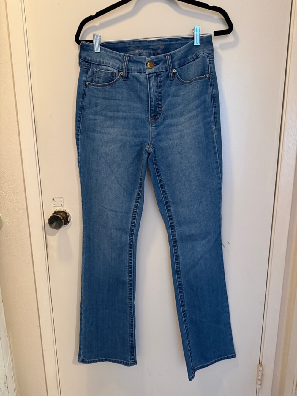 Seven7 Medium Blue Flare Jeans